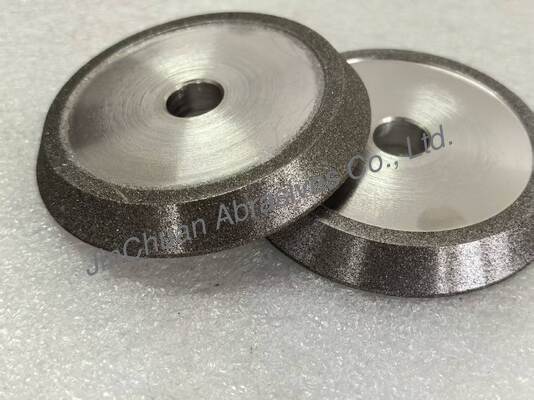 Elektrobonded slijp- en kamferwielen met Amber kleur Cbn elektroplaatwiel