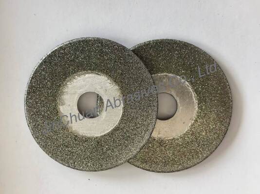 Electroplated Diamond  Grinding Wheel , Diameter 40mm, Grit Number 100/120