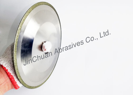 D151Flat Gegalvaniseerde Diamond Grinding Wheels For Bench-Molen Sharpening