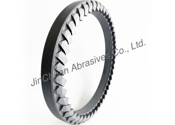 Cilindrische Gesinterde Diamantwielen met hoge weerstand voor Remstootkussens Aangepaste Grootte