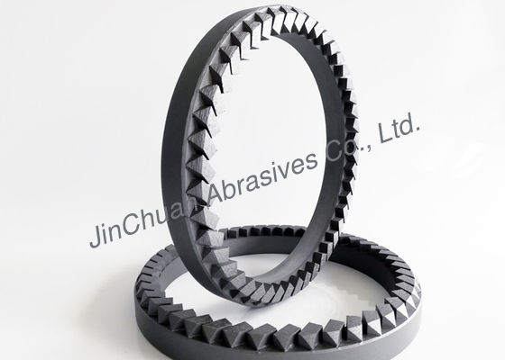 Cilindrische Gesinterde Diamantwielen met hoge weerstand voor Remstootkussens Aangepaste Grootte