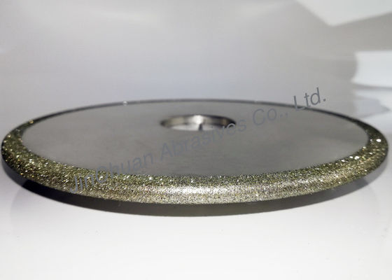 Rond Gegalvaniseerde Diamant Malende Wielen voor Remstootkussens die In evenwicht brengende Machinetrommel inlassen