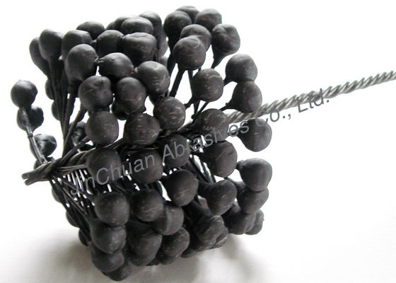 Gruis 600 het Verwijderen van het het Siliciumcarbide van de Braam de Slijpende Borstel Industriële Deburring Flex Slijpsteen