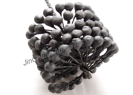 Gruis 600 het Verwijderen van het het Siliciumcarbide van de Braam de Slijpende Borstel Industriële Deburring Flex Slijpsteen