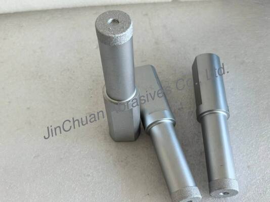 Gelamineerde diamanten slijpspeld met vacuümgelamineerde synthetische diamant D80/100 Grit en 25,4 mm hoofddiameter voor precisie slijpen