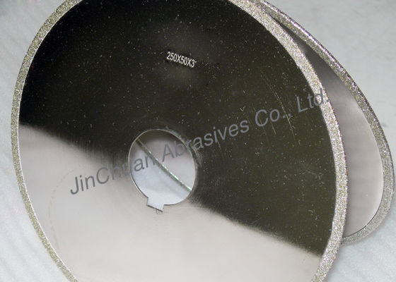 Schuurmiddelen gegalvaniseerde Diamant met hoge weerstand de Scherpende Schijf van de Blad/10 Duim Diamant