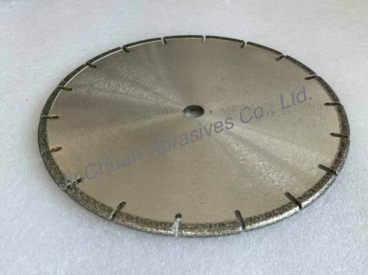 184.16 mm diamanten zaag met elektroplatieerde nikkelbinding en versterkte stalen kern voor het snijden van beton