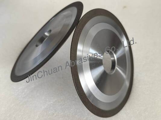 Hars CBN slijpwiel 14F1 150*8*32mm Lange levensduur voor HSS-gereedschapsslijpen met een CBN-laag van 1,3 mm-4.0 mm