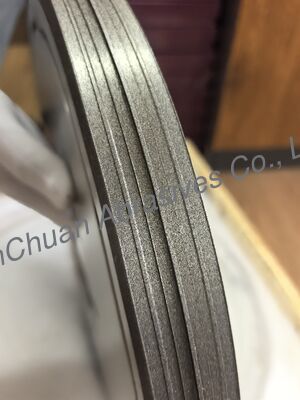 Op maat ontworpen 400 mm diameter gegalvaniseerde CBN-slijpschijven voor precisieslijpen