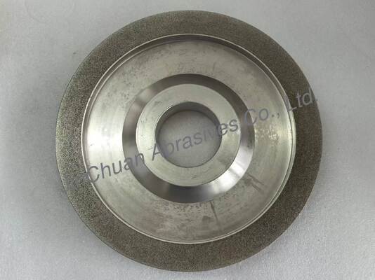 Special-Shaped Electroplated CBN Grinding Wheel Usd Voor Alloy Steel, Diameter 300mm, Grit Number B80/100