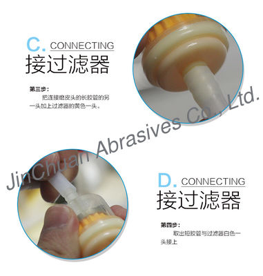 Dossier van de de Massage Kleine Diamant van de roestvrij staaldiamant het Miniatuur voor Huidschoonheid