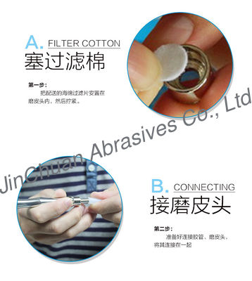 Dossier van de de Massage Kleine Diamant van de roestvrij staaldiamant het Miniatuur voor Huidschoonheid