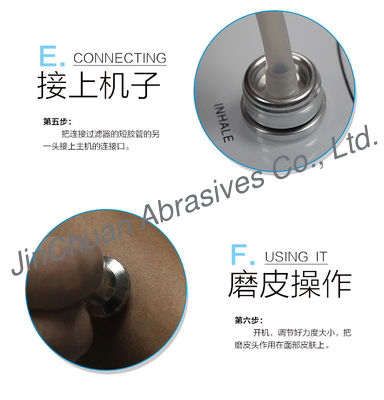 Dossier van de de Massage Kleine Diamant van de roestvrij staaldiamant het Miniatuur voor Huidschoonheid