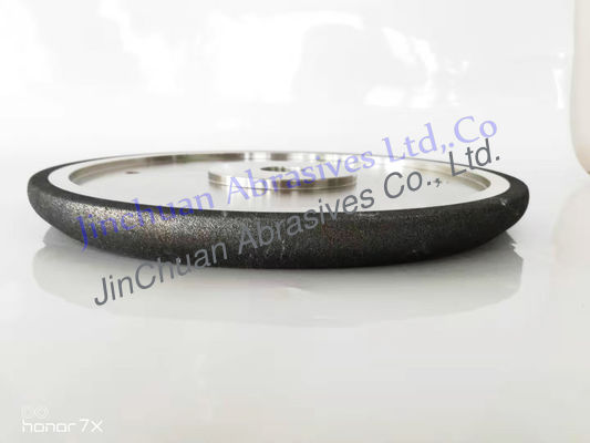 Aangepast 12 Duim Gegalvaniseerd CBN Diamantwiel met Twee Plaatsbepalingsgat voor Lintzaag het Scherpen