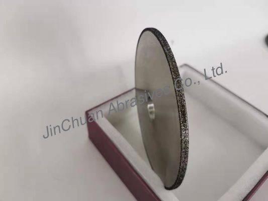 6mm CBN van de Dikte Dubbel Laag Diamantwiel om Vorm 125MM * 6MM * 20MM