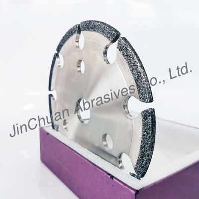 Het hoge Werkende Efficiencycbn Diamantwiel galvaniseerde Bandiso Certificatie