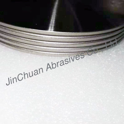 CBN Malende wielen, Scherpende lintzaag, Cirkel, Donker bruin Gegalvaniseerd malend wiel