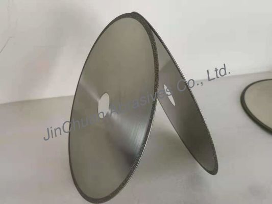 1.2mm Dunne Gegalvaniseerde CBN het Oxyde Schurende Schijf van het Malende Wielenaluminium