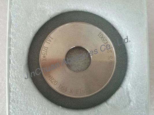 1A1 hybride Harsband Diamond Grinding Wheel 75*8*20*10*8 D64