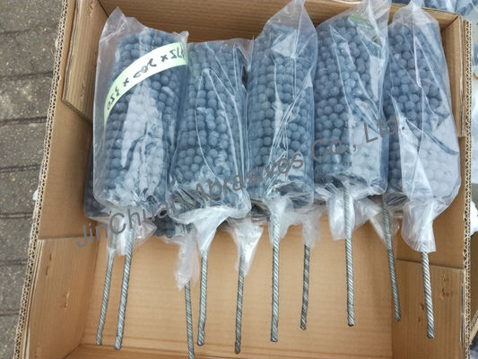 SIC de Flexibele Slijpende Borstel van 80*200*350 in de Schurende Borstel van het Siliciumcarbide