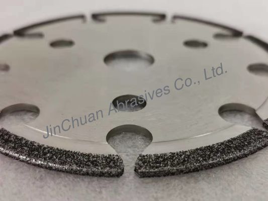 5“ Gegalvaniseerde CBN Malende Wielen met de Cycloon Malend Wiel van Groevendinasaw ABN/CBN