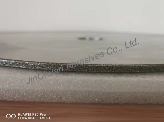 Gray Electroplated Diamond Grinding Wheels met het Scherpe Blad D40/45 van het Staallichaam