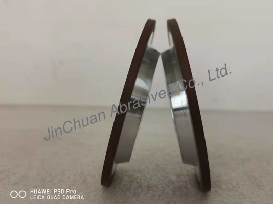 100mm 3A1 Vlakke Boog Diamond Grinding Wheel Resin Bonded voor Cirkelzaagblad