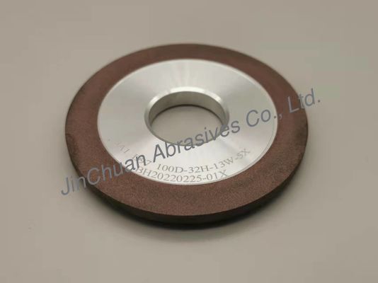 Lange Levensduur 100*32*13*5mm Hars Diamond Grinding Disc Wheel